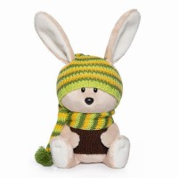 Заяц Антоша в шапочке и свитере